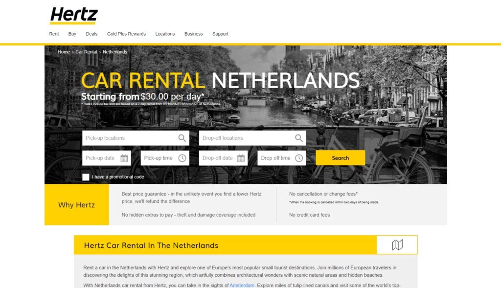 Hertz Affiliate Program